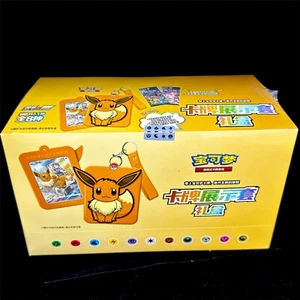 Pokemon TCG S-Chinese Nine Colors Eevee Card Display Frame Gift Box Case (8 Box) - Picture 1 of 8