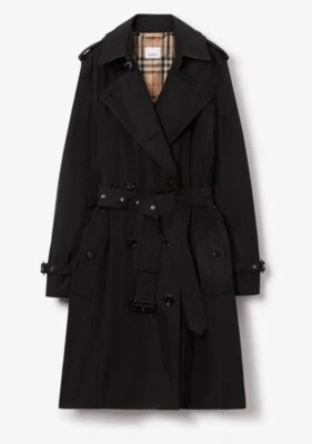 Nueva gabardina Burberry Kensington ligera de longitud media $1550. Elige talla Foto 1 de 4