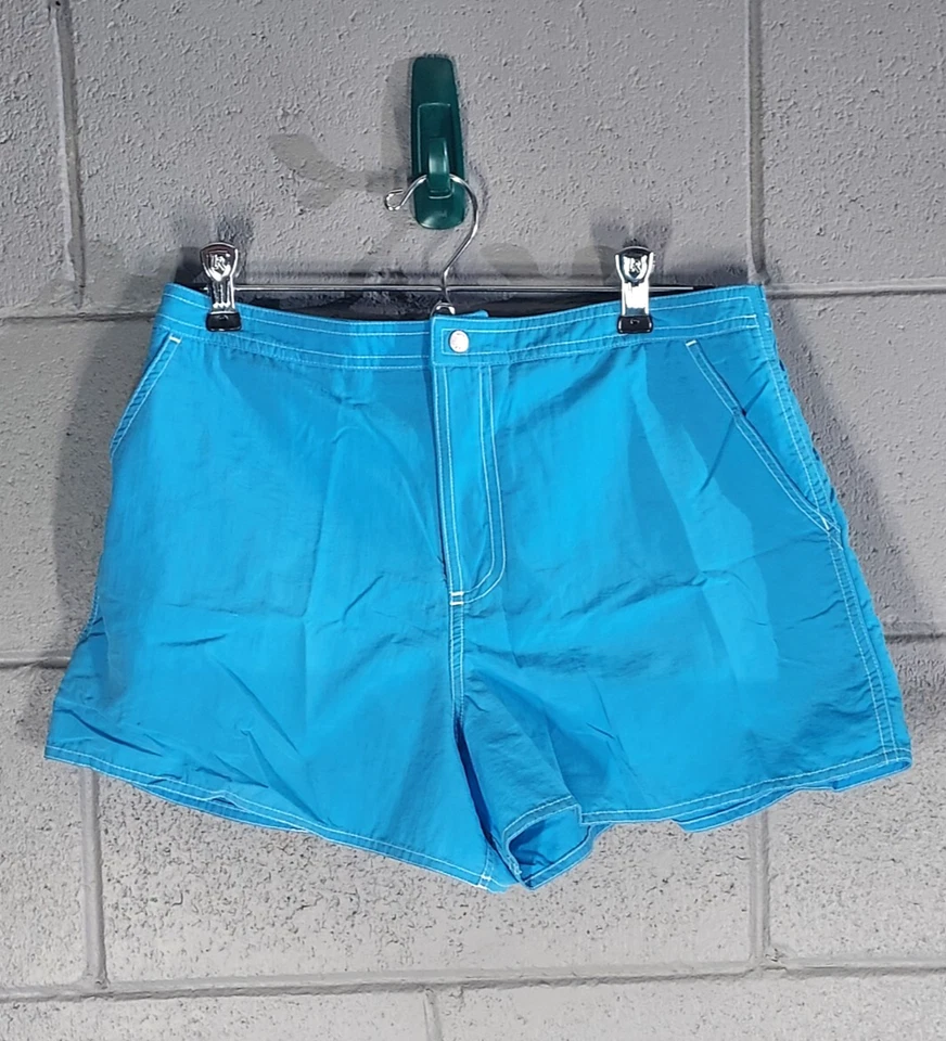 Pantalones cortos de natación forrados Beach House pantalones ligeros con bolsillos - turquesa - pequeños Foto 1 de 1