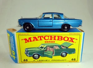 Matchbox RW 46C Mercedes 300SE blaumetallic in "E" Box - Picture 1 of 11