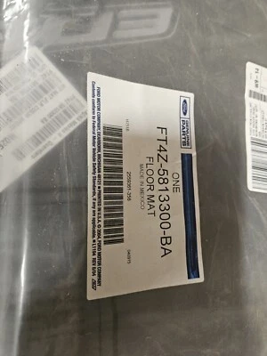 NUEVO JUEGO ALFOMBRILLAS FORD FT4Z-5813300-BA PARA 14 EDGE (NEGRO) Foto 1 de 3