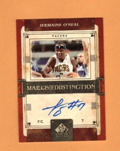 2007 Upper Deck SP Signature Marks of Distingtion Auto Jermane O'Neal, 43/50! - Picture 1 of 2