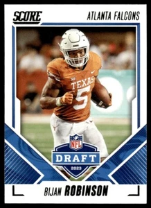 2023 Score NFL Draft Bijan Robinson Atlanta Falcons #1 - Picture 1 of 2