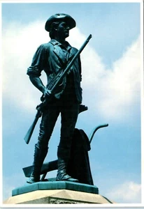 Minute Man National Historical Park, The Minuteman, Massachusetts Postkarte - Bild 1 von 2