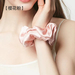 Women's Hair Loop 100% Mulberry Silk Headband Face Wash Headband - Picture 1 of 28