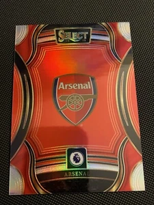 2024-25 Panini Select Premier League Team Badge ARSENAL Silver Prizm - Picture 1 of 2