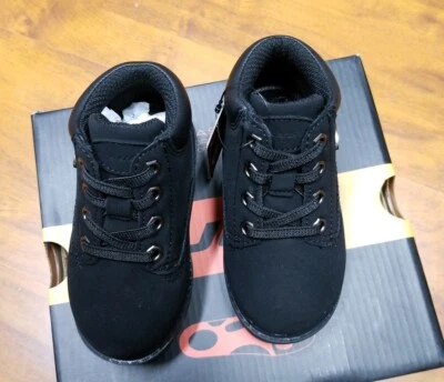 LUGS Kids Empire WR, resistente ao deslizamento, impermeável preto tamanho 6D - Imagem 1 de 4