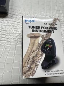 ET 3000W Wind Instruments Tuner Supports Mic & Clip-on Tuning Modes for I6G4 - Picture 1 of 6
