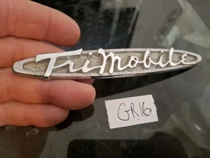 RARE 1950S 60S TRIMOBILE EMBLEM OEM - Picture 1 of 3