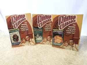 Radio Classics The Original Broadcasts From Radio's Golden Age Set Of 3 New - Picture 1 of 6
