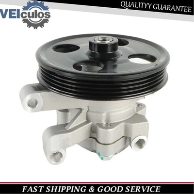 Power Steering Pump w/ Pulley For Ford Fusion Edge Lincoln MKZ 2007-2012 20-1401 - Image 1 of 4