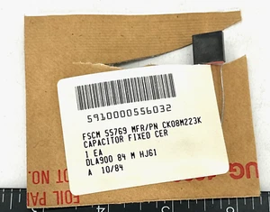 METUCHEN CAP pn CK08M223K CAPACITOR,FIXED,CERAMIC DIELECTR NSN 5910-00-055-6032 - Picture 1 of 4