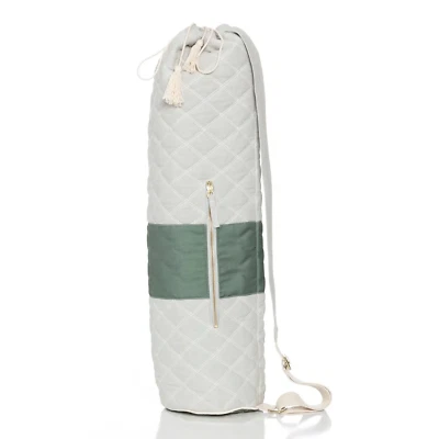 Bolso Sidney Byron Vasana Yoga Mate en Gris y Verde Foto 1 de 4