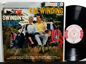 KAI WINDING The Swingin States LP COLUMBIA CL 1264 MONO DG PROMO 1958 Jazz - Picture 1 of 2