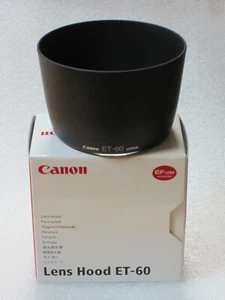 ORIGINAL  CANON  GEGENLICHTBLENDE  ET-60   NEU OVP ET 60 - Bild 1 von 2