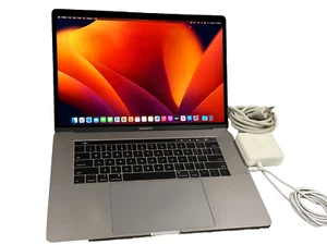15" MacBook Pro 2017 Gray 2.9 i7 16GB 512GB SSD Radeon Pro 560 4GB Ventura #02 - Picture 1 of 6