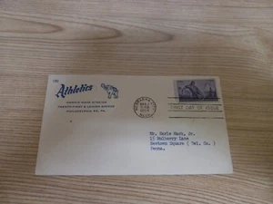 Connie Mack Stadium Philadelphia Athletics First Day Issue 1954 Earle Mack Coach - Picture 1 of 2