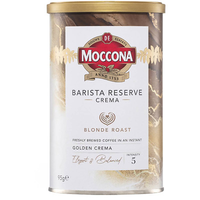 Moccona Barista Reserve Blonde Roast Instant Coffee 95g • 12.77$
