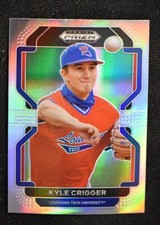 2022 Prizm Draft Picks Baseball Base Silver #PDP202 Kyle Crigger