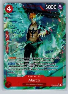 Marco Full Art OP02-018 Premium The Best One Piece CCG - Imagen 1 de 2
