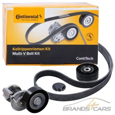 CONTITECH KEILRIPPENRIEMEN SATZ FÜR AUDI A4 8E B6 1.9 TDI BJ 00-04 - Bild 1 von 4