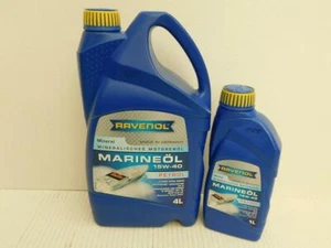 7,49 €/l Ravenol Marineoil gasolina SAE 15W-40 5 L aceite de motor para barcos gasolina - Imagen 1 de 1