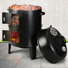 BBQ Charcoal Barbecue Garden Outdoor Portable Camping Grill Smoker Roast Firepit