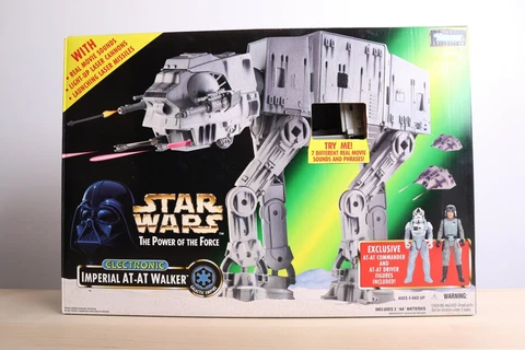 Star Wars Imperial AT-AT Walker Electronic Power Of The Force NEW SEALED - 1997 Cover