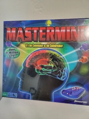 Jogo de Tabuleiro MASTERMIND Pressman Melhor Clássico 2013 Codemaker vs. Codebreaker NOVO - Imagem 1 de 4