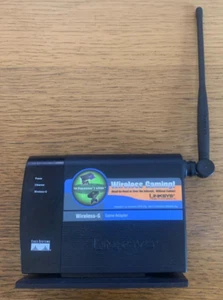 Linksys WGA54G Wireless-G Game Adapter. Adds WiFi Capability PS2 & XBOX ( VGW7 ) - Picture 1 of 3
