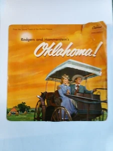 Oklahoma! Ep. Rodgers Hammerstein Musical 1956 45 Rpm Ep. 4 Tracks - Picture 1 of 12