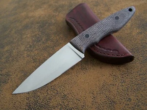 KGB Knives Exklusives Custom Messer Outdoormesser Jagdmesser N690 Stahl 62-HRC - Picture 1 of 5