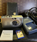 Canon Ixus 60 Digital Camera Tested + Battery +2Gb Memory Card + Charger + Case