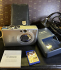 Canon IXUS 60 Digital Camera tested + Battery +2GB memory card + charger + case 