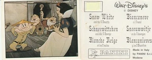 BIANCANEVE E I 7 NANI # 137 (Figurine Panini - con velina originale - anno 1994) - Picture 1 of 1