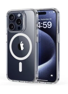 Magnetic Phone Case for iPhone 15 Pro - Photo 1 sur 3