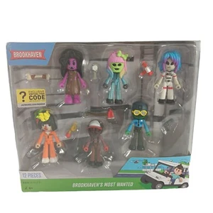 Roblox Dev Series Brookhavaven's Most Wanted Toy Action Figures Set Exclusive - Picture 1 of 5