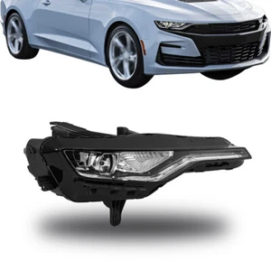 Faro lateral derecho para Chevrolet Camaro SS 1SS RS 2019-2024 lente transparente faro - Imagen 1 de 12