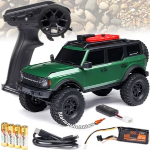 AXIAL SCX24 Ford Bronco 4X4 RTR Brushed Rock Crawler w/ LiPo AXI00006V2T5 - Picture 1 of 23