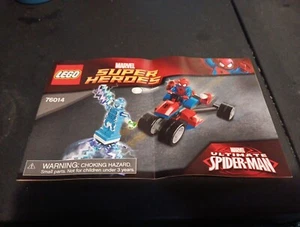Lego Marvel Super Heroes Ultimate Spiderman Set 76014 Manual - Picture 1 of 2