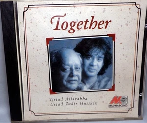 Together: Ustad Allarakha + Ustaqd Zakir Hussain CD 1989 - Bild 1 von 4