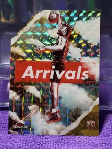 ISAIAH COLLIER 2024-25 TOPPS FINEST ARRIVALS NOVATO Dorado GEOMÉTRICO #/50 RC - Imagen 1 de 2