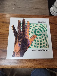 GENESIS - INVISIBLE TOUCH LP 1986 (ATLANTIC) 7 81641-1-E Play Tested  - Foto 1 di 8