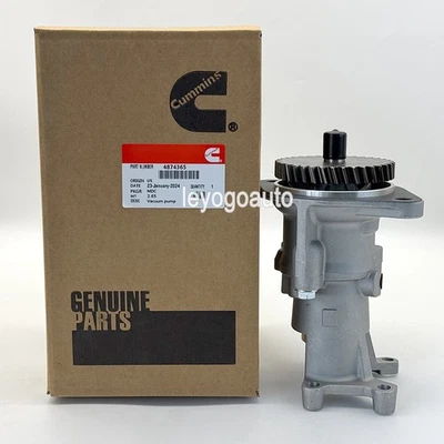 NUEVA 4874365 bomba de vacío diésel compatible con Cummins 1994-02 Dodge Ram 2500 3500 5,9 L Foto 1 de 4