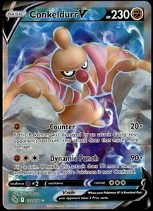 Conkeldurr V (Full Art) 073/078 Pokémon GO Holo Free Shipping! - Picture 1 of 1