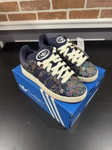 *Adidas x Liberty London Campus Originals 00s Floral Blue (JH7843) GS SIZE 5Y - Foto 1 di 5
