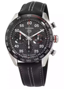 Tag Heuer Carrera Porsche Chronograph Automatic Grey Dial Men's Watch - Picture 1 of 6