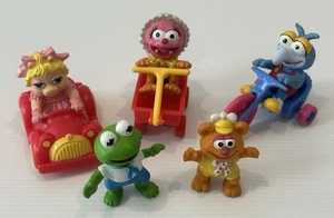 5 McDonald's Muppet Babies Happy Meal Toys Figures 1985 Animal Piggy Kermit 1986 - Picture 1 of 7