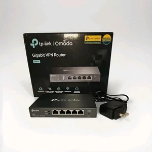 NEW TP-Link ER605 Omada Gigabit Multi-WAN VPN Router TL-R605 - Picture 1 of 3