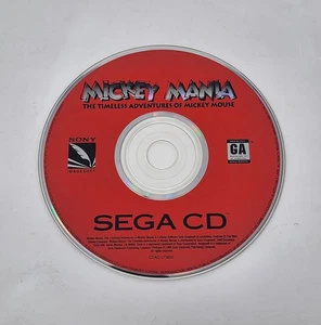Mickey Mania: The Timeless Adventures Of Mickey (Sega CD) Disc ONLY - Picture 1 of 2